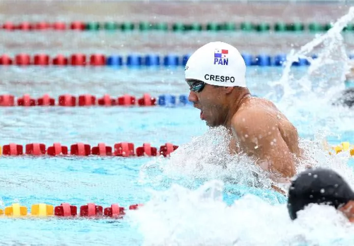 Crespo viene de una buena competencia en Eslovaquia.  / Foto Comité Olímpico de Panamá