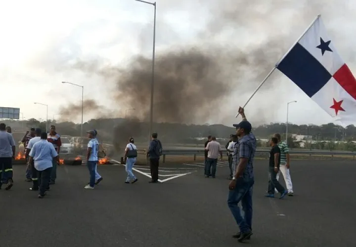 Desde tempranas horas salieron a la calle