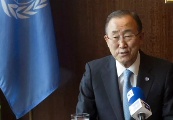  Ban Ki-moon, secretario general de la ONU. Foto/ EFE