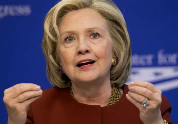 Hillary Clinton, exsecretaria de Estado de EE.UU. Foto/AP