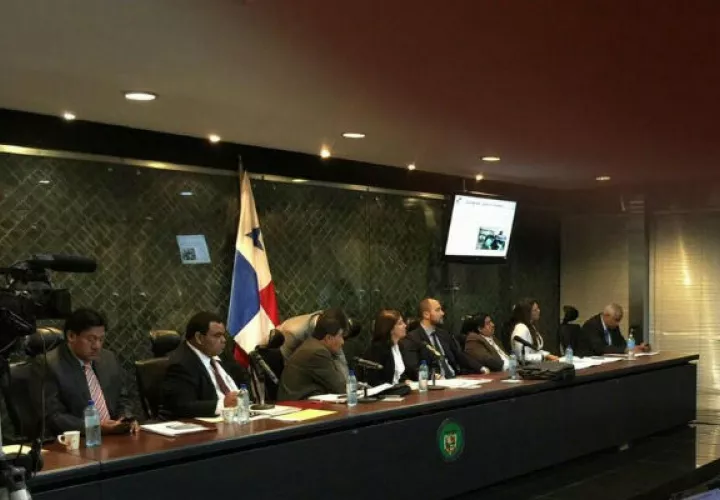 Spadafora en la Comisión de Población, Ambiente y Desarrollo. Foto/@AlidaSpadafora 