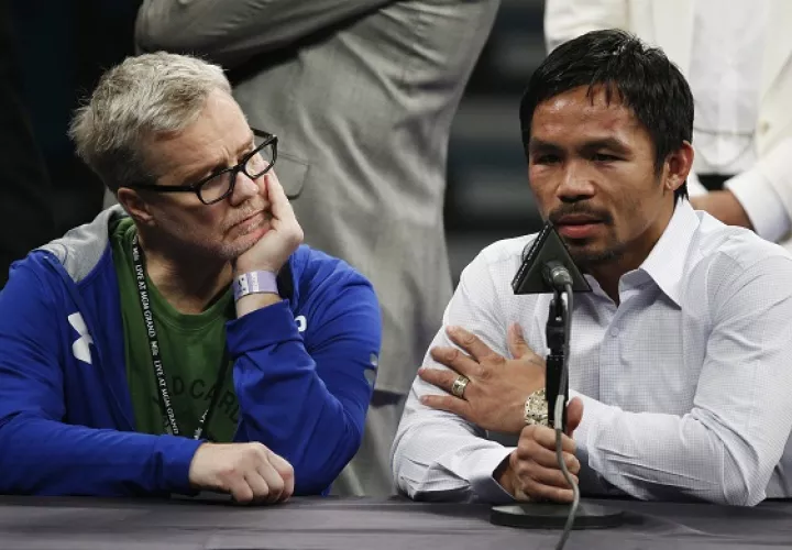Manny Pacquiao explicó que él si aviso a su equipo que estaba lesionado.