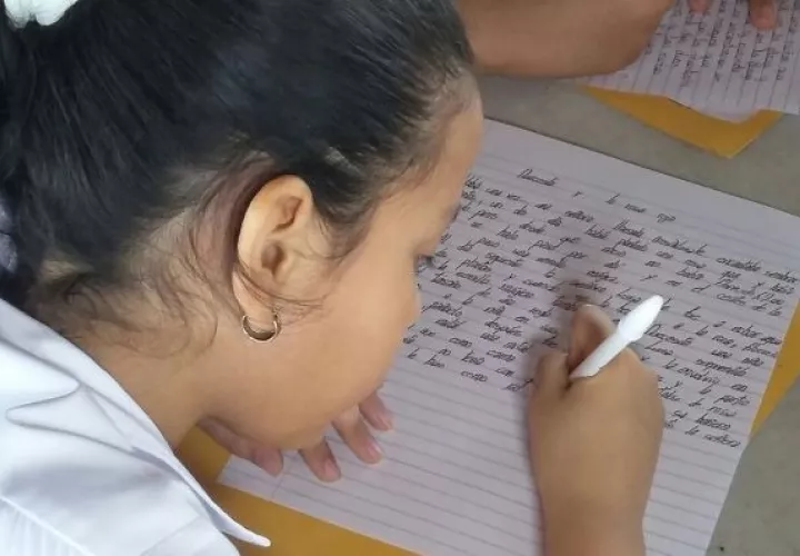  Pichones de escritores en plena faena 