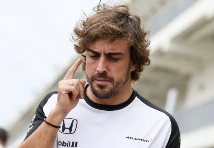 Fernando Alonso,  doble campeón mundial,  considera que el Gran Premio de México será excitante.  / EFE