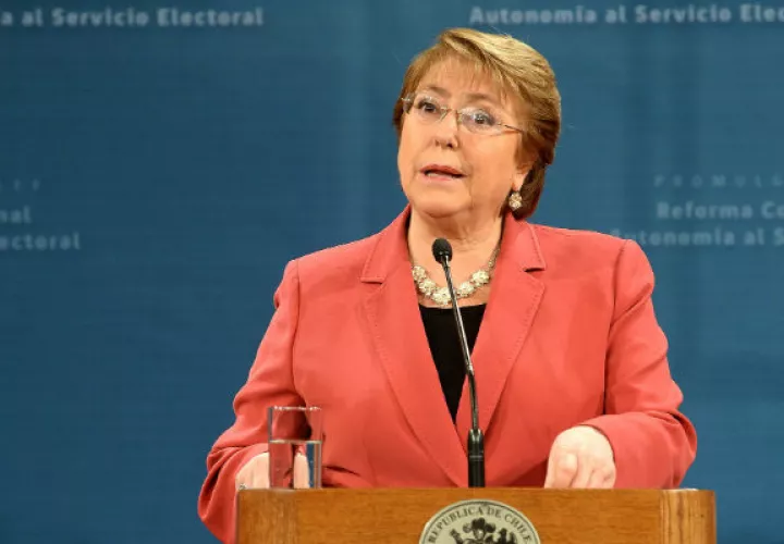  Michelle Bachelet, presidenta de Chile. Foto/ EFE