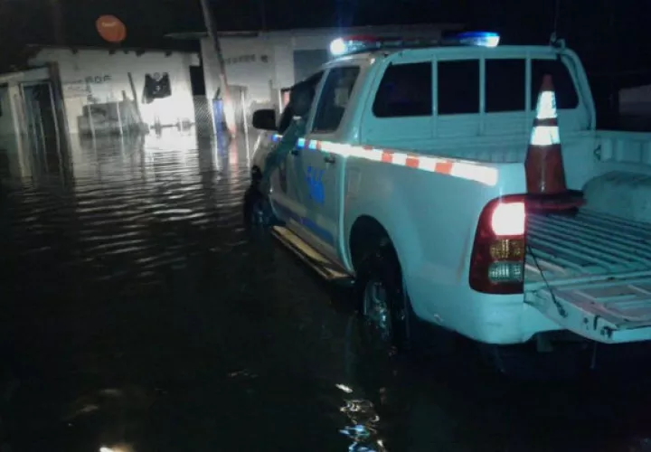 Zona afectada en Puerto Caimito. Foto/Cortesía
