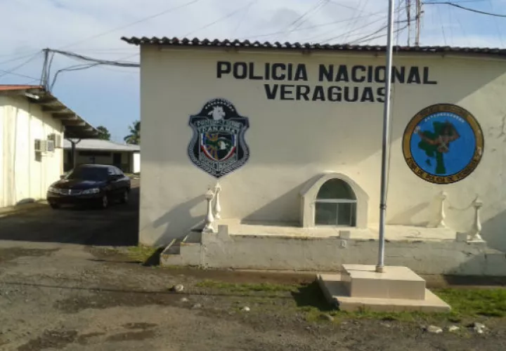 El sospechoso fue capturado por la policía.  