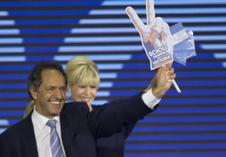 Daniel Scioli,  candidato a la presidencia de Argentina. Foto/ AP