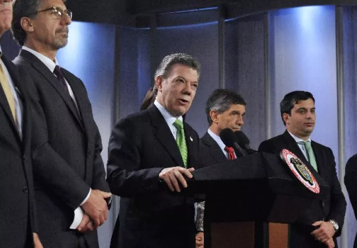 Juan Manuel Santos, presidente de Colombia.  / EFE