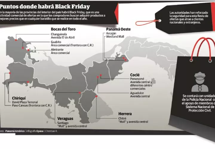  Puntos donde habrá Black Friday