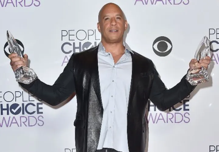 Vin Diesel  se llevó dos galardones. Recordó a Paul Walker. 