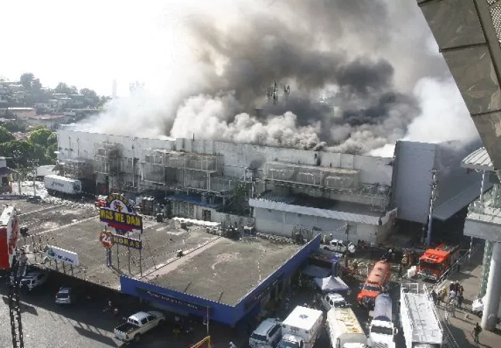 El incendio se inició a las 4:00 a.m. del martes 26 de enero.  / Foto Edwards Santos