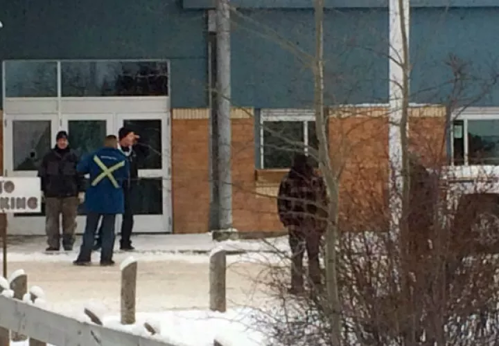  Escuela Comunitaria La Loche. Foto/ AP