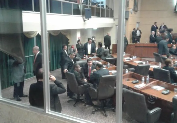 Pleno de la Asamblea Nacional. Foto/José Chacón
