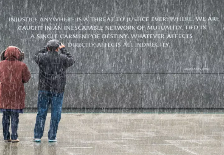 Visitan el monumento a Martin Luther King en Washington. Foto/ AP