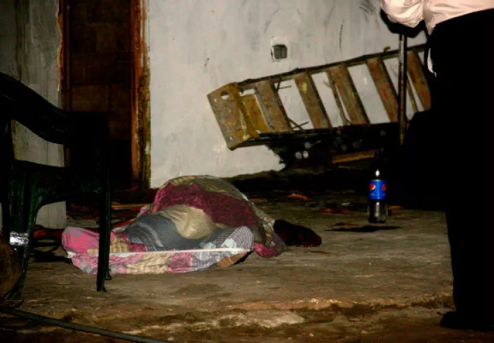 Tras matarlo, le robaron. Foto: Raimundo Rivera