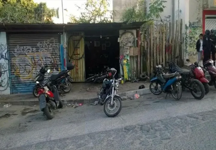 Sitio donde las personas fueron secuestrados. Foto: EFE