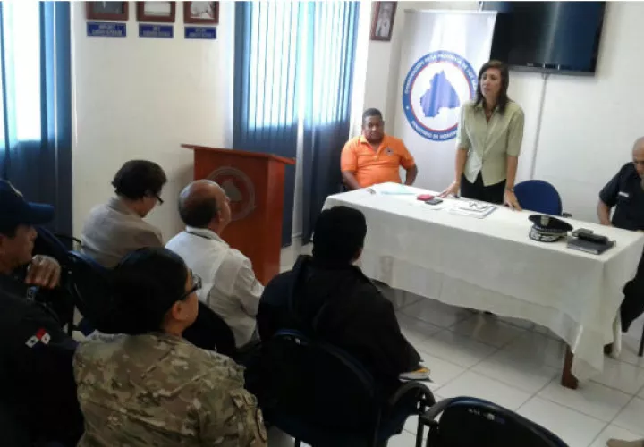 Reunión de seguridad. Foto/ Zenaida Vásquez
