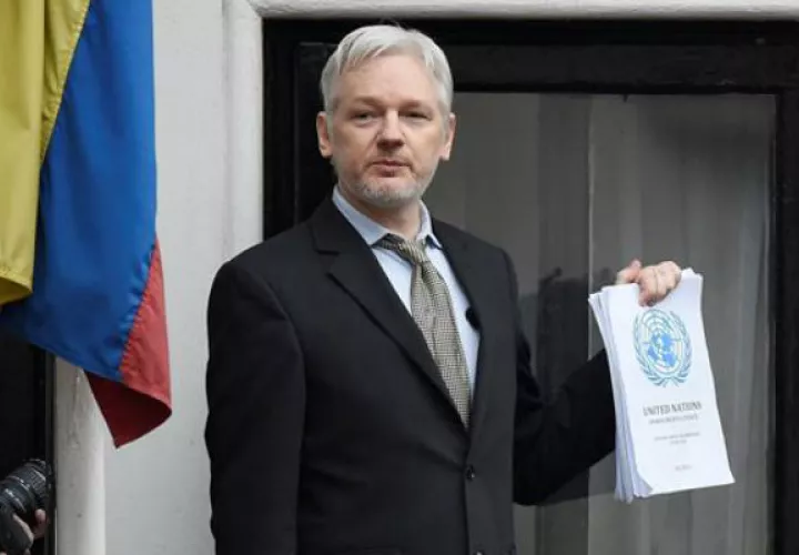 Julian Assange, fundador de WikiLeaks. Foto/ EFE