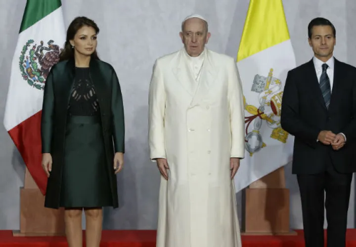 Actos protocolares en el Palacio Nacional. Foto/ AP