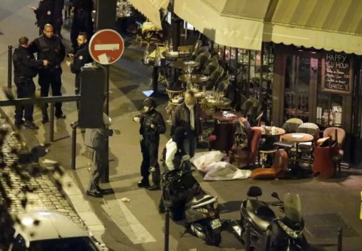 Ataques en Paris. Foto:EFE