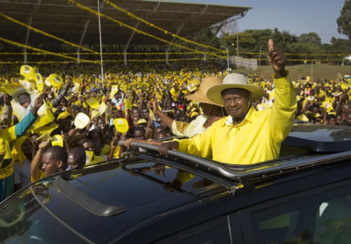 El presidente ugandés Yoweri Museveni. Foto/ AP