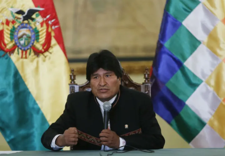 El presidente Evo Morales. Foto: AP
