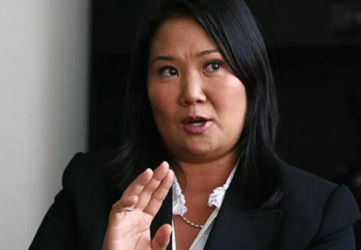 Keiko Fujimori encabeza las preferencias en la carrera a la presidencia de Perú.