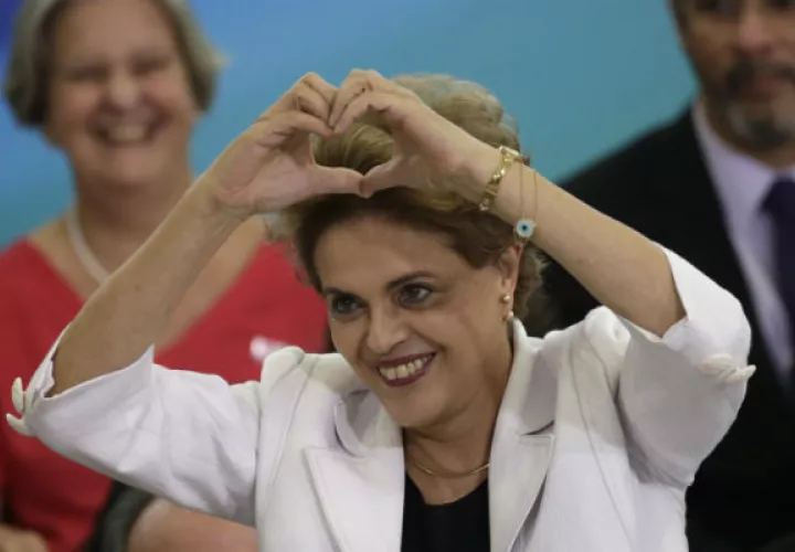 Dilma Rousseff enfrenta un momento político muy difícil. Foto/AP