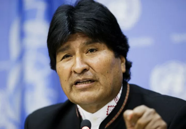Evo Morales, presidente de Bolivia. Foto/ EFE