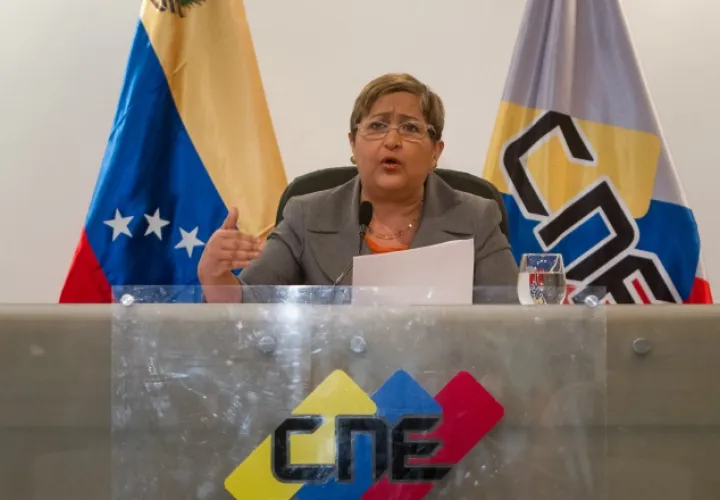 Tibisay Lucena, presidenta del Consejo Nacional de Elecciones, asegura que se cumplirá con la ley. /Foto EFE