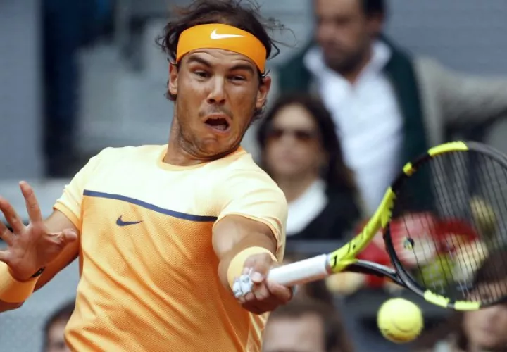 Rafael Nadal tendrá su debut  en el Masters 1000 de Roma. /Foto EFE