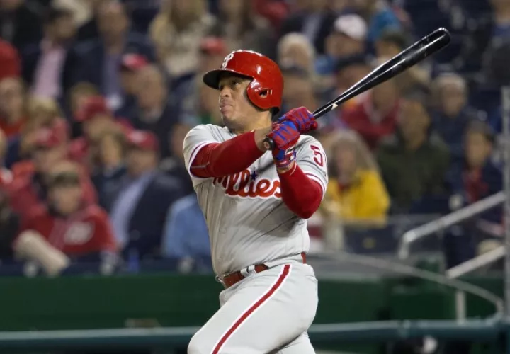Carlos Ruiz debutó con los Filis en la campaña de 2006. /Foto: AP