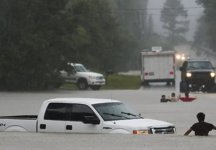 Esta semana se han registrado inundaciones en Texas. /Foto AP