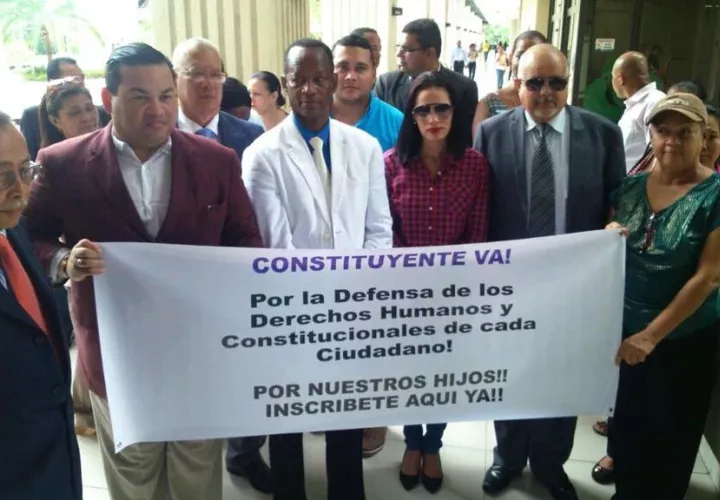Constituyente Va presentó la solicitud ante el Tribunal Electoral 