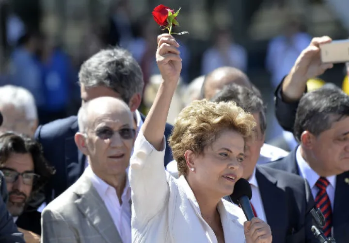 Dilma Rousseff, presidenta de Brasil. Foto/ EFE