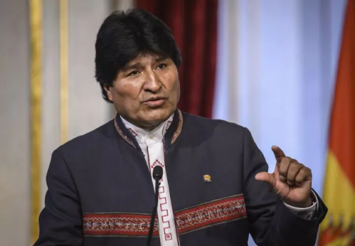 Evo Morales, presidente de Bolivia. Foto/ EFE