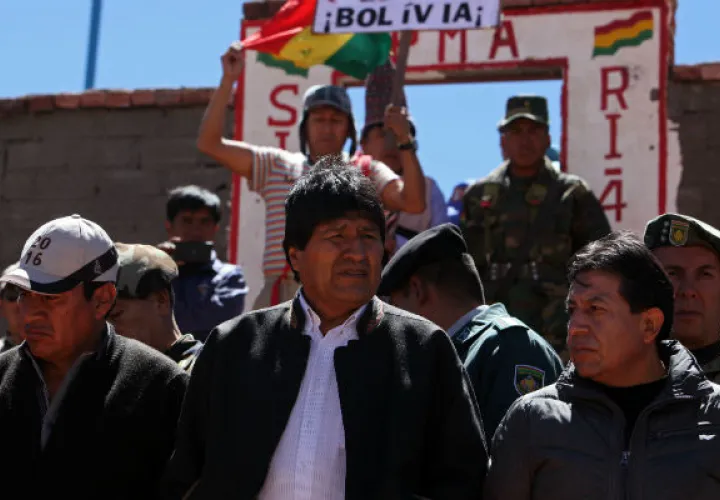 El presidente Evo Morales ha bajado en las últimas encuestas.