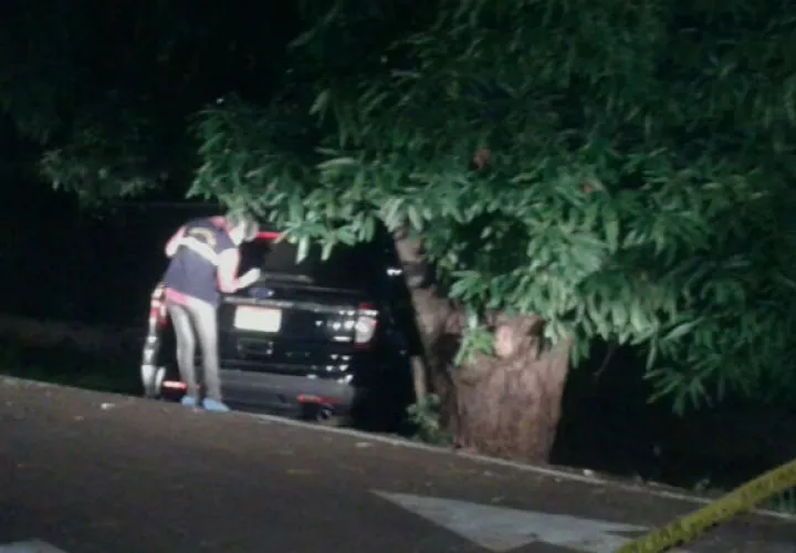 La camioneta fue encontrada. Foto: Zenaida Vásquez 