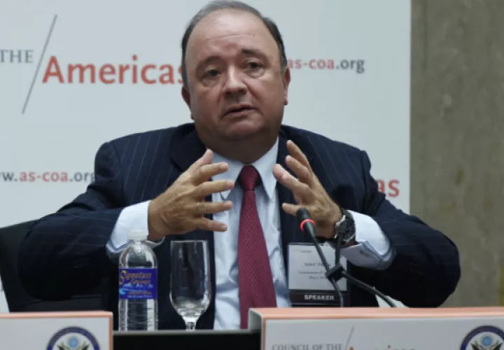 Ministro de Defensa Luis Carlos Villegas. Foto/EFE