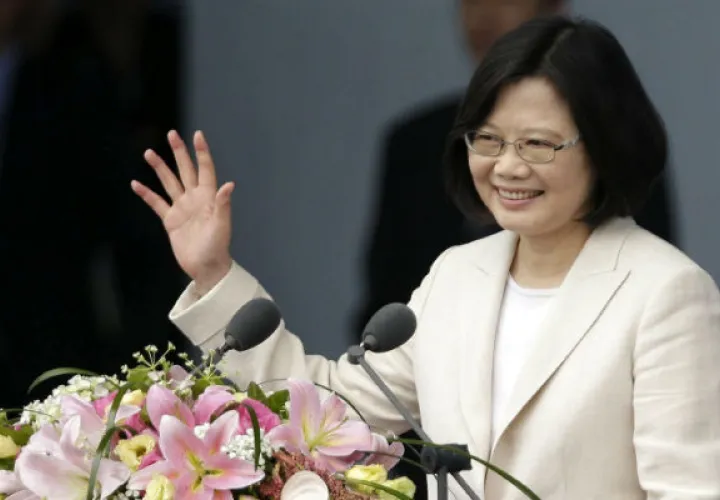 Tsai Ing-wen, presidenta de Taiwán. Foto/ EFE