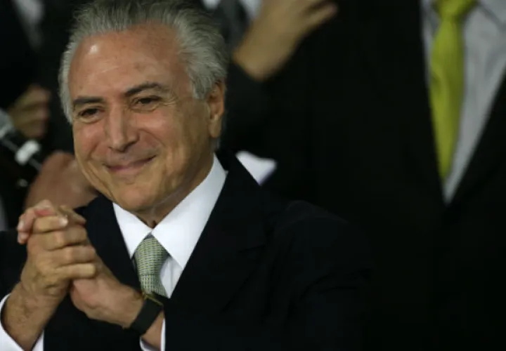 Michel Temer, presidente interino de Brasil. Foto/ EFE