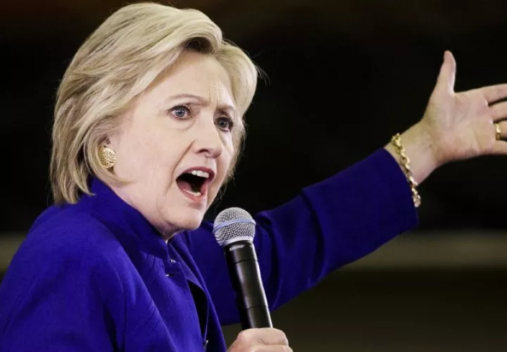 Clinton logra la cabeza con el 40%, y Trump alcanza 38 %. /Foto EFE
