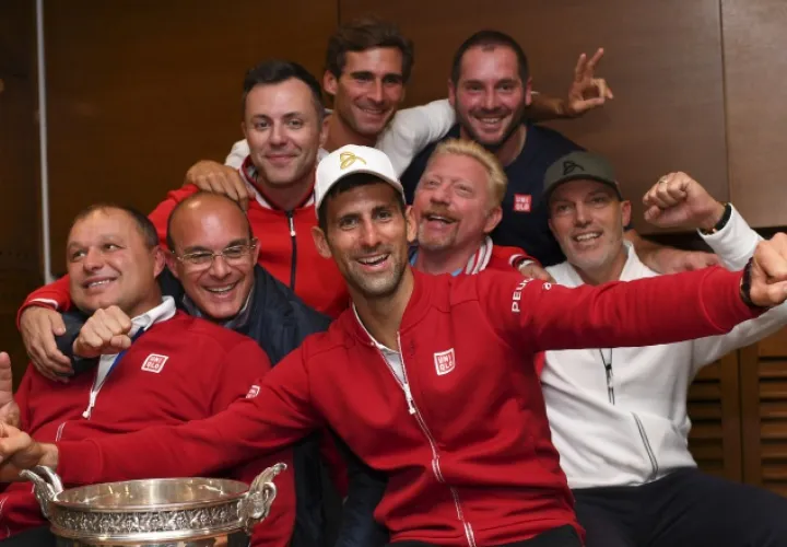 'Nole' celebró en Francia