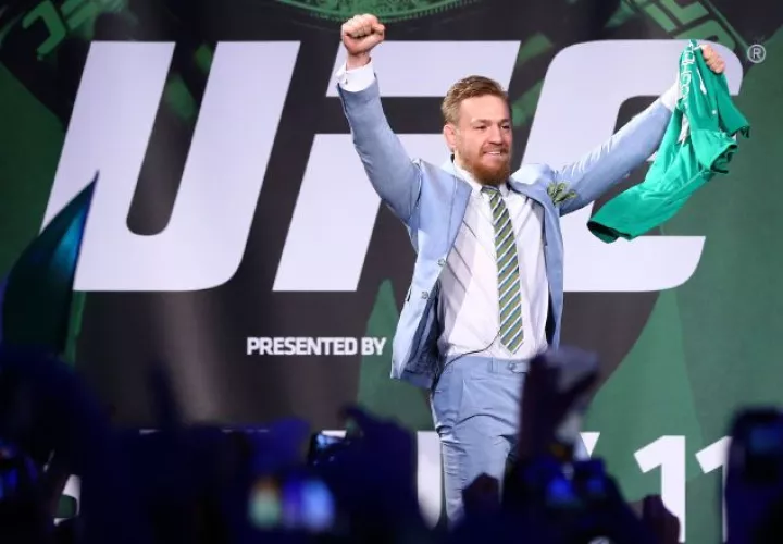 McGregor es una de las estrellas mejores pagadas del UFC. /Foto AP