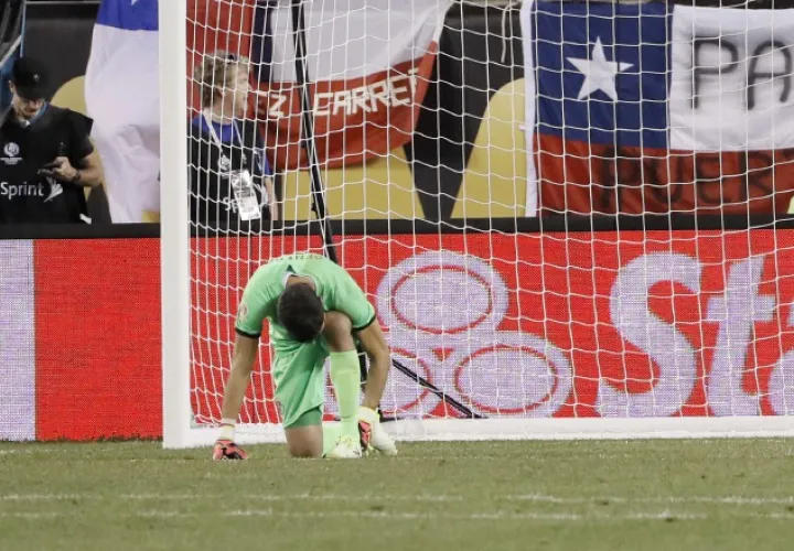 Jaime Penedo lamentó el resultado de los dos últimos partidos de Panamá en la Copa América Centenario. /Foto AP