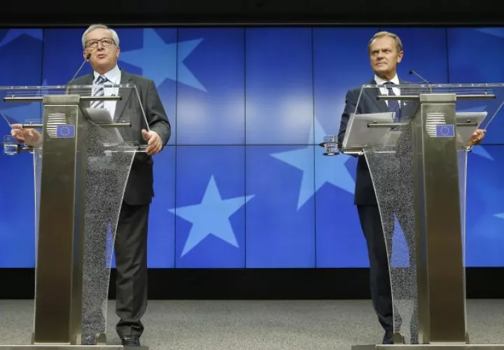 Londres aún no ha notificado su salida oficialmente de la UE. /Foto EFE