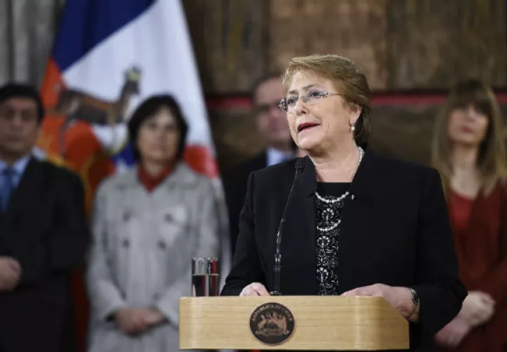 Michelle Bachelet, presidente de Chile. Foto/ AP