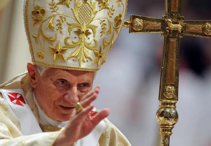 El papa emérito Benedicto XVI. Foto: EFE/Archivo