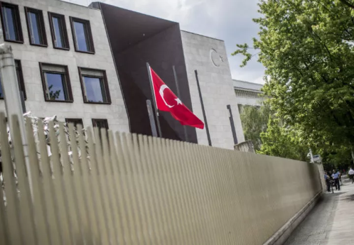 Embajada turca en Alemania. Foto/ EFE